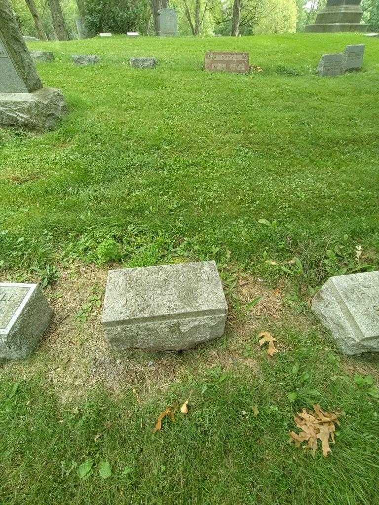 Wesley Cary's grave. Photo 1