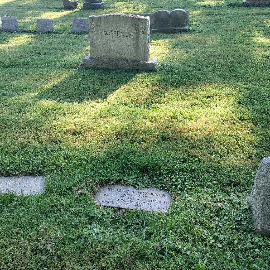 Eugene B. Woerner's grave. Photo 3