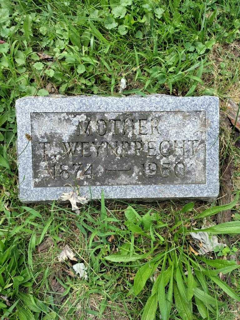 Theresa Weynprecht's grave. Photo 3