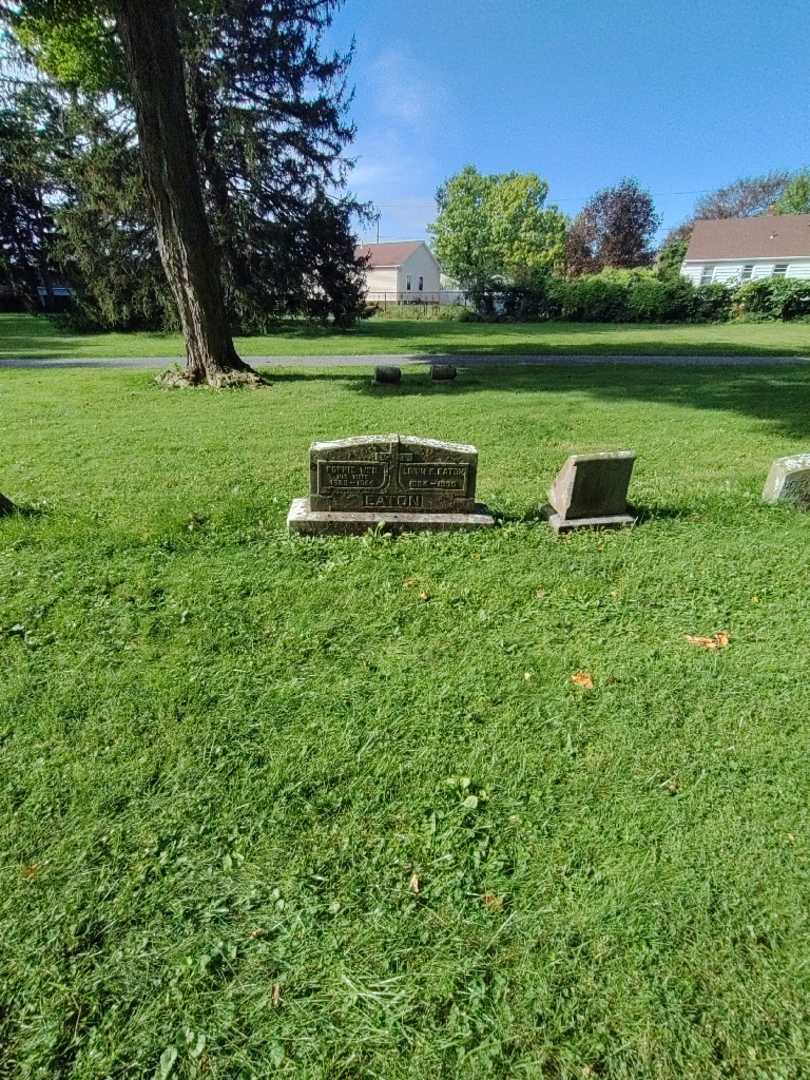 Lorin E. Eaton's grave. Photo 1