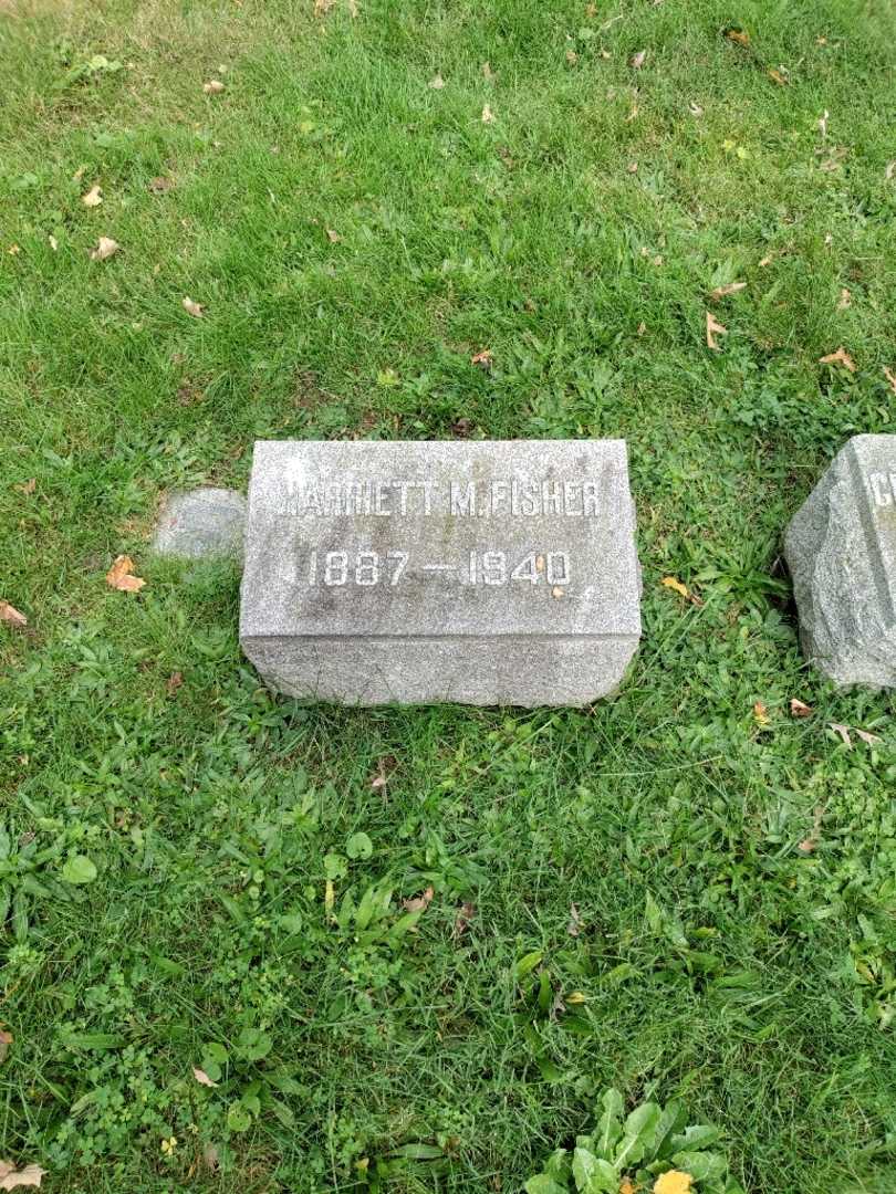 Harriett M. Fisher's grave. Photo 2