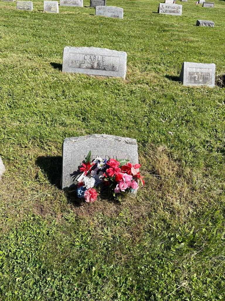 Alfred H. Delong Senior's grave. Photo 2