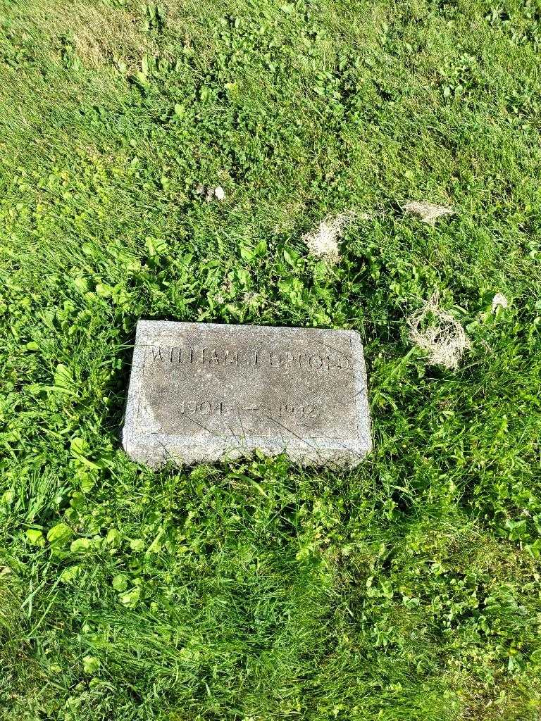 William J. Upfold Junior's grave. Photo 2