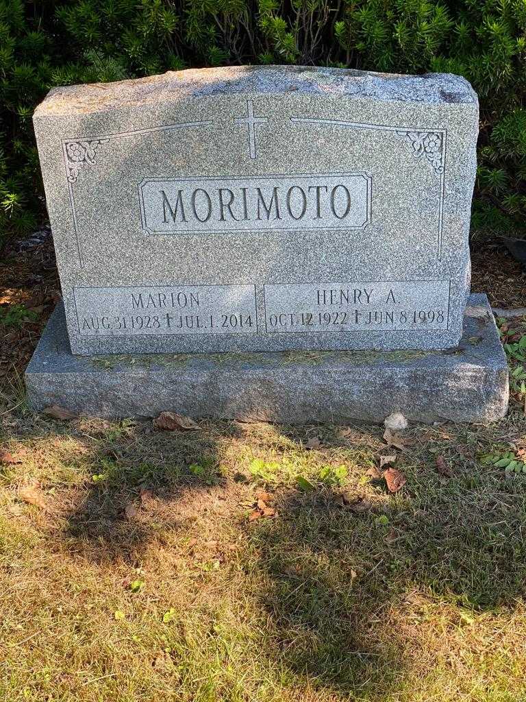 Henry A. Morimoto's grave. Photo 3