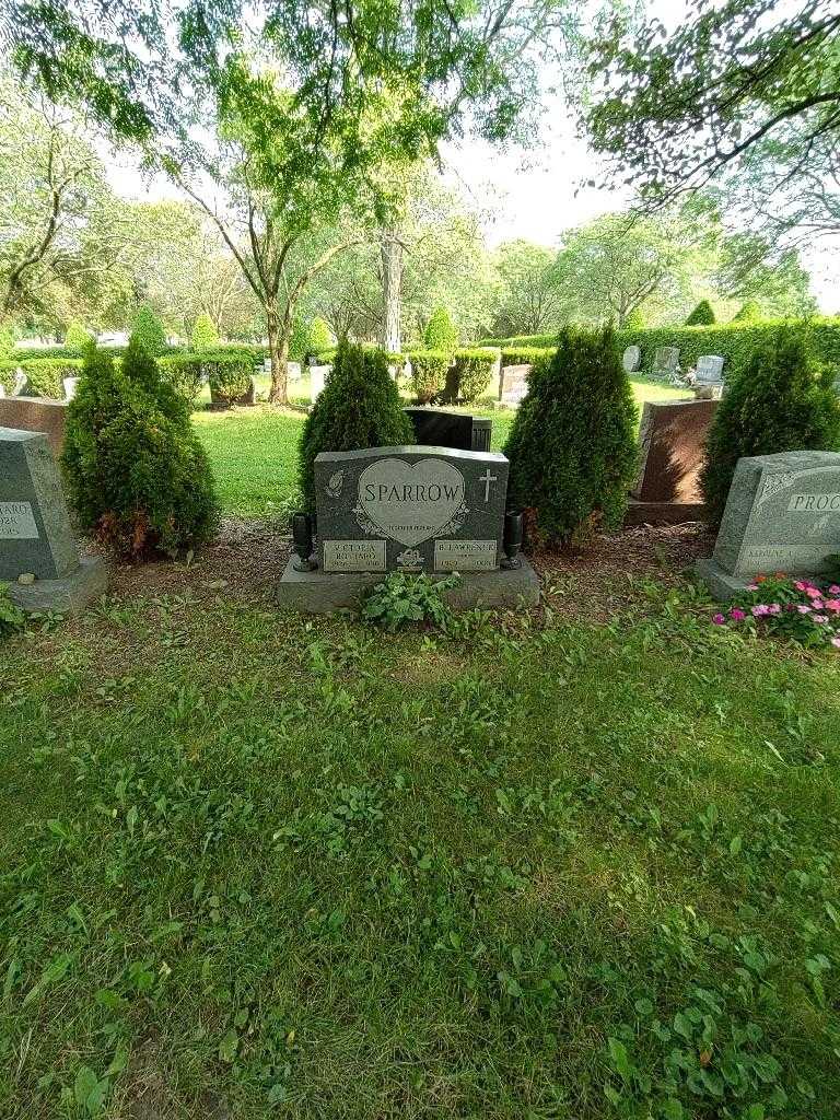 Lawrence R. Sparrow's grave. Photo 1