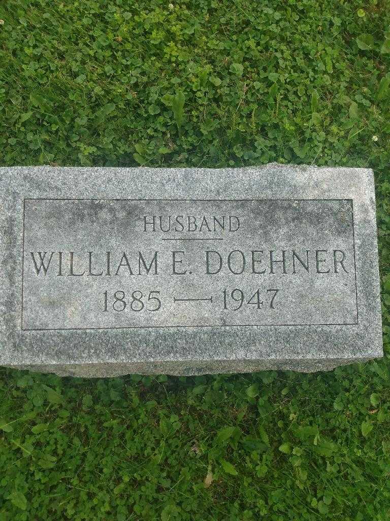 William E. Doehner's grave. Photo 3