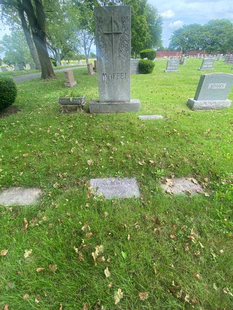 Leona Howland Maffei's grave. Photo 2