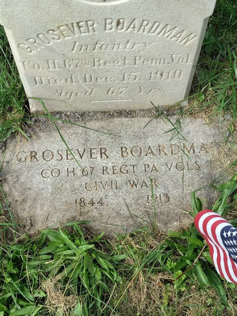 Grosever Boardman's grave. Photo 4