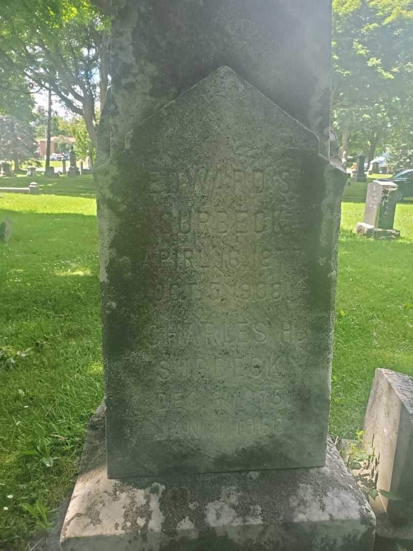 Edward S. Surbeck's grave. Photo 4