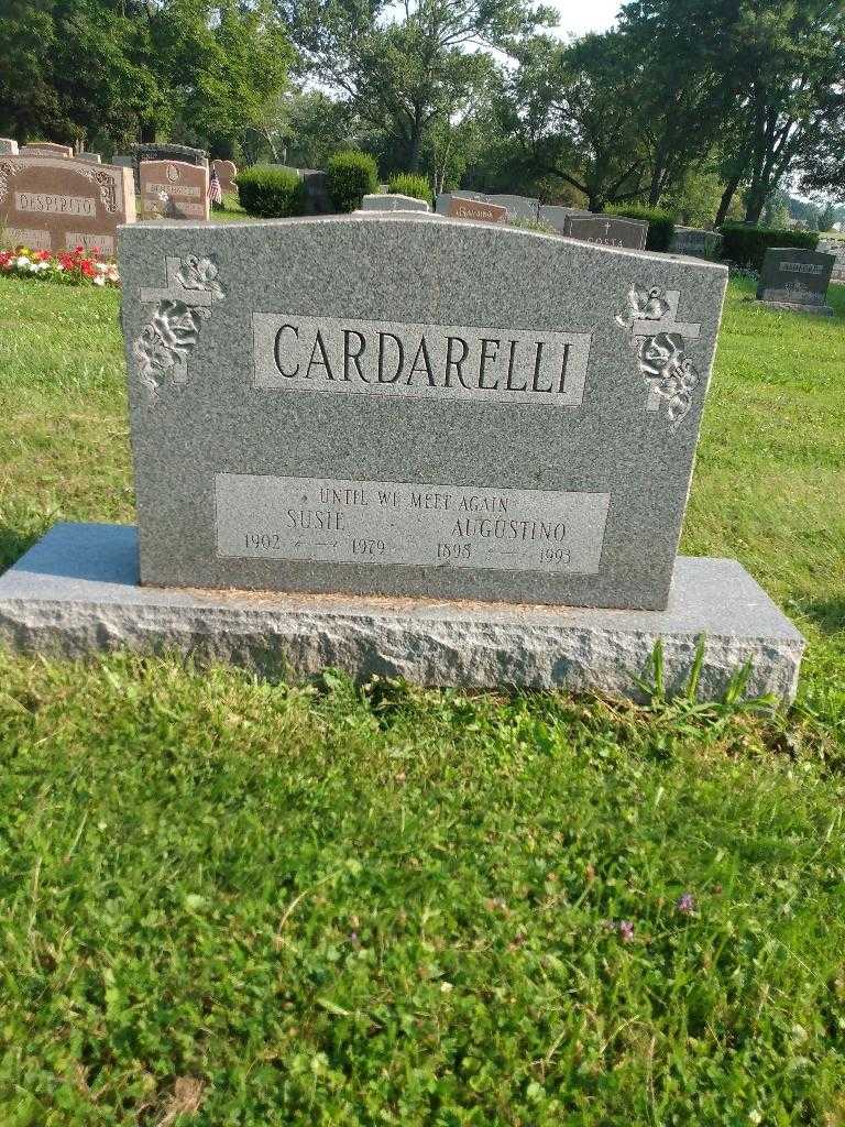 Augstino Cardarelli's grave. Photo 2