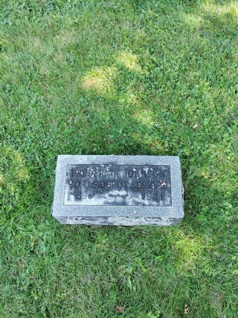 Frederick Johnson's grave. Photo 2