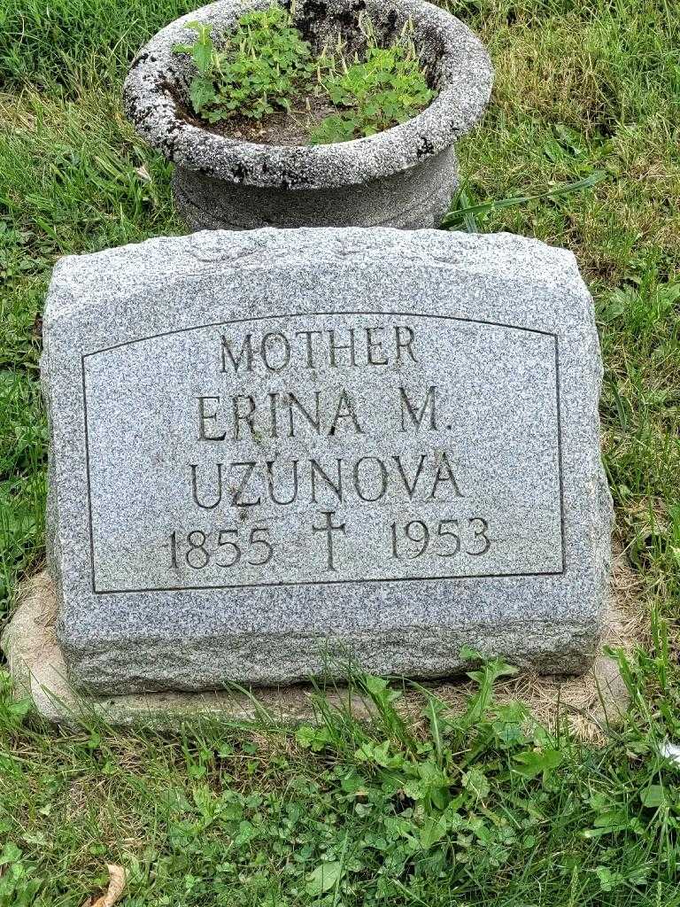Erina M. Uzunova's grave. Photo 2