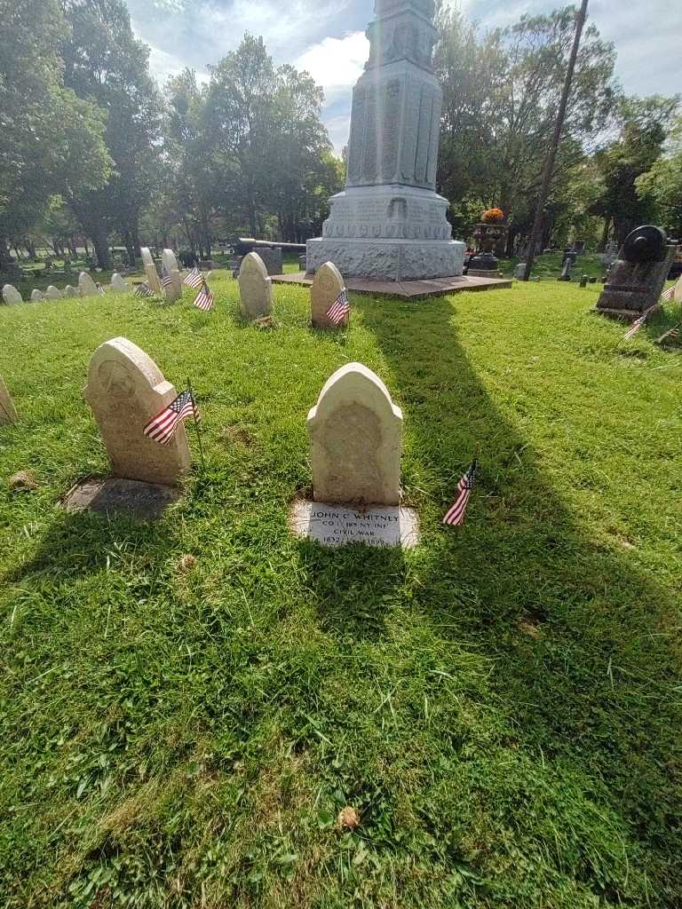 John C. Whitney's grave. Photo 1