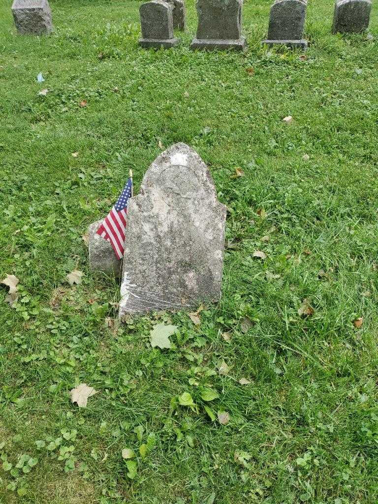 Jacob V. Allen's grave. Photo 2