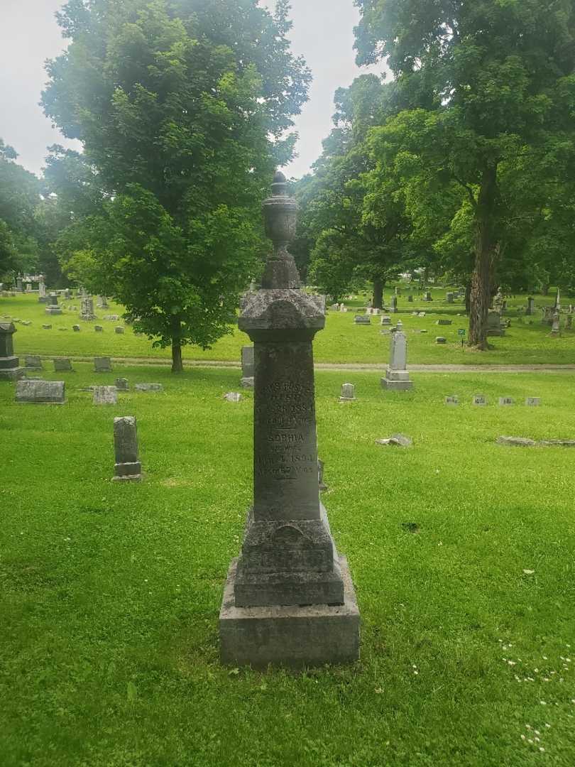 Sophia Foster's grave. Photo 2