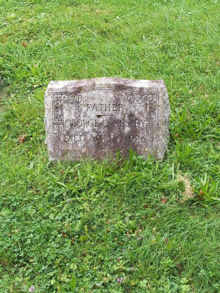 George C. Hesley's grave. Photo 2