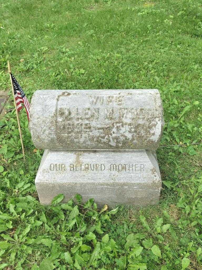 Ellen M. Wood's grave. Photo 2