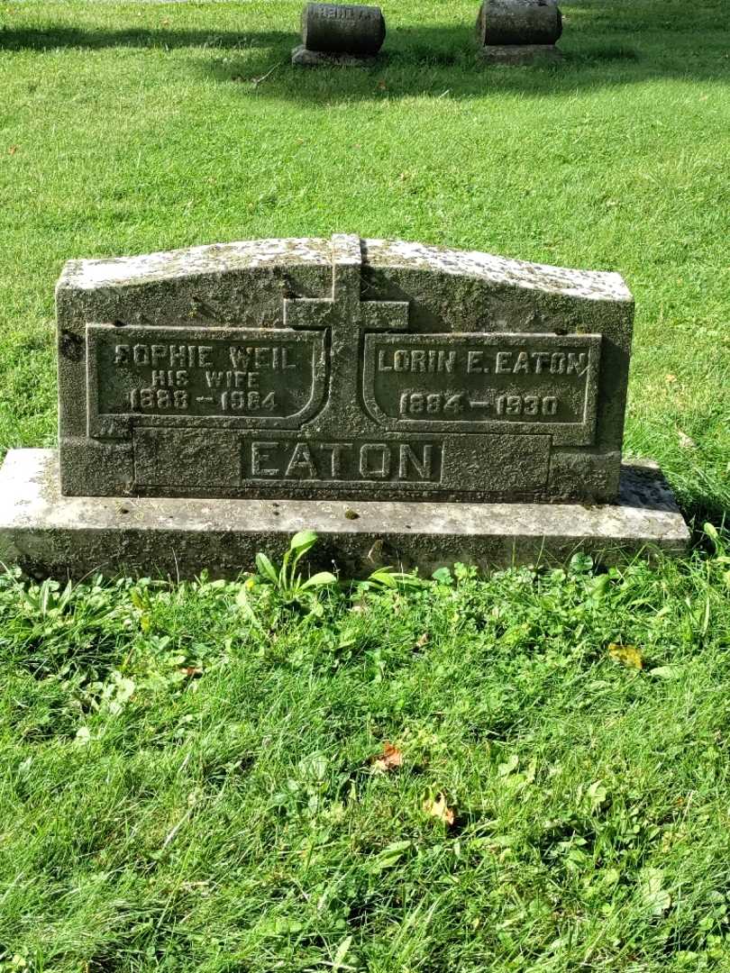 Lorin E. Eaton's grave. Photo 3