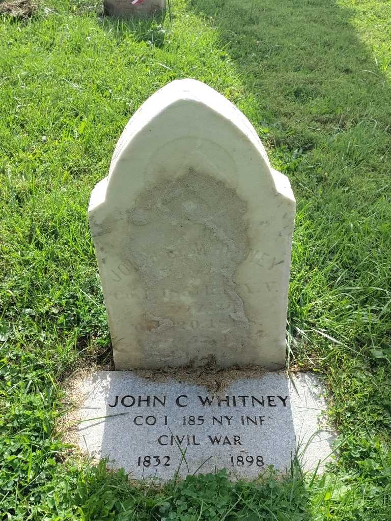 John C. Whitney's grave. Photo 2