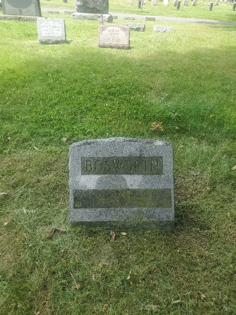 Jesse Ery Bosworth's grave. Photo 2