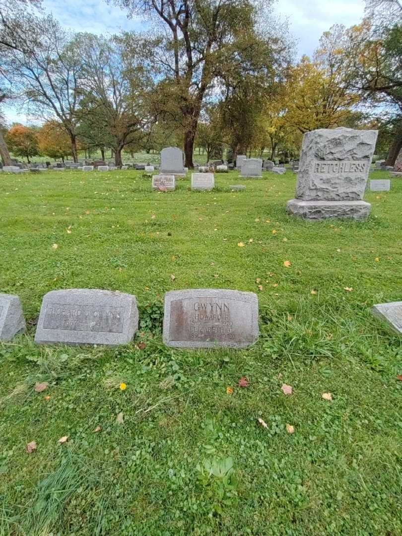 Howard R. Gwynn's grave. Photo 1