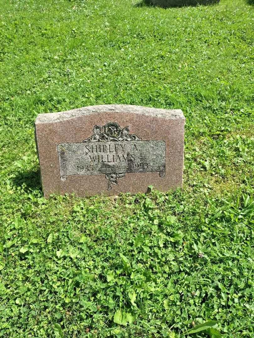 Shirley A. Williams's grave. Photo 2