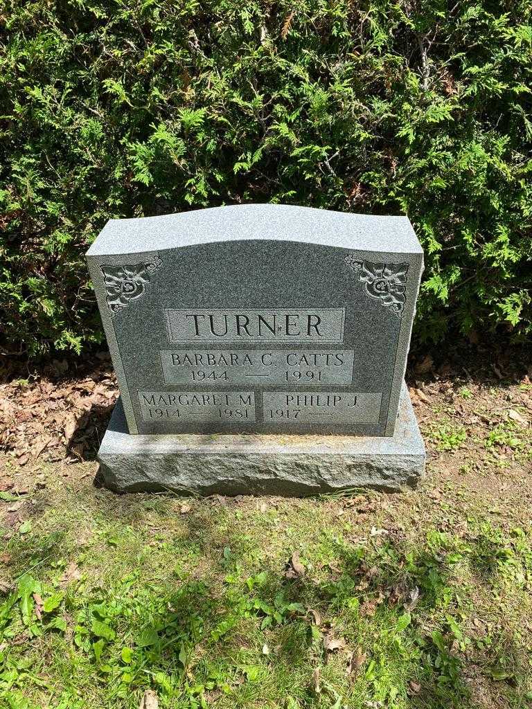 Margaret M. Turner's grave. Photo 2