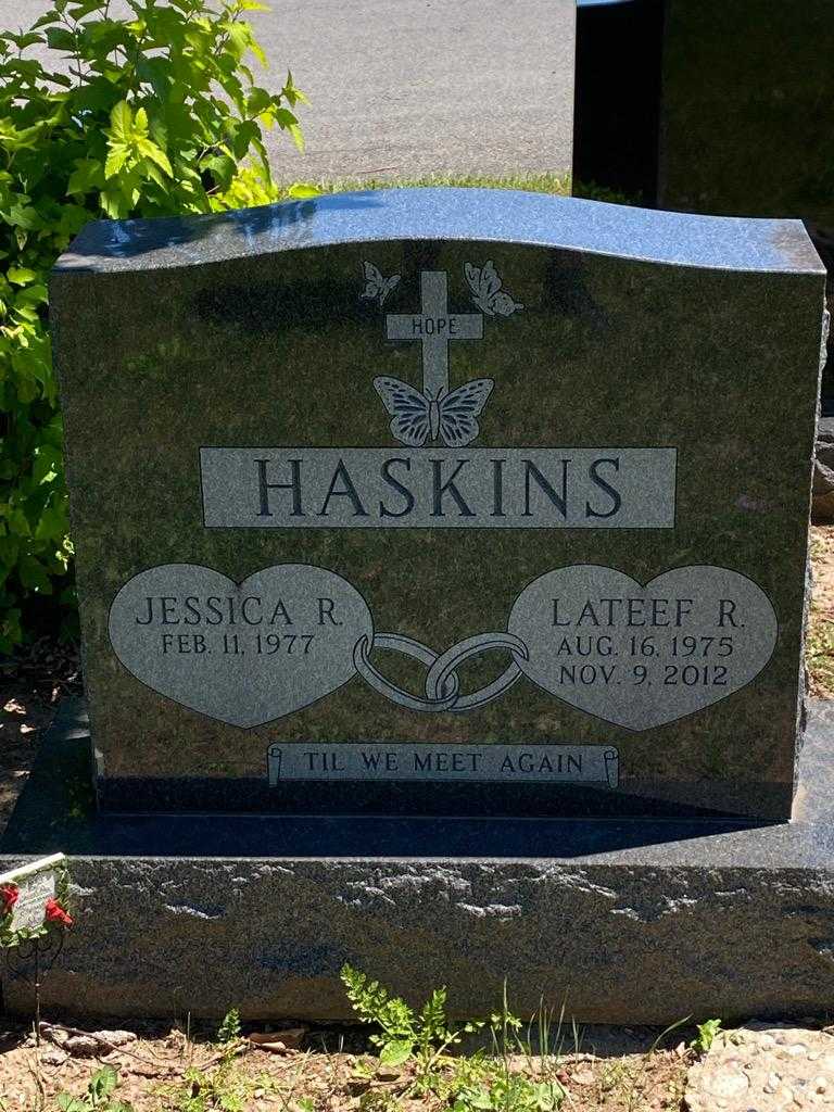 Lateef R. Haskins's grave. Photo 3