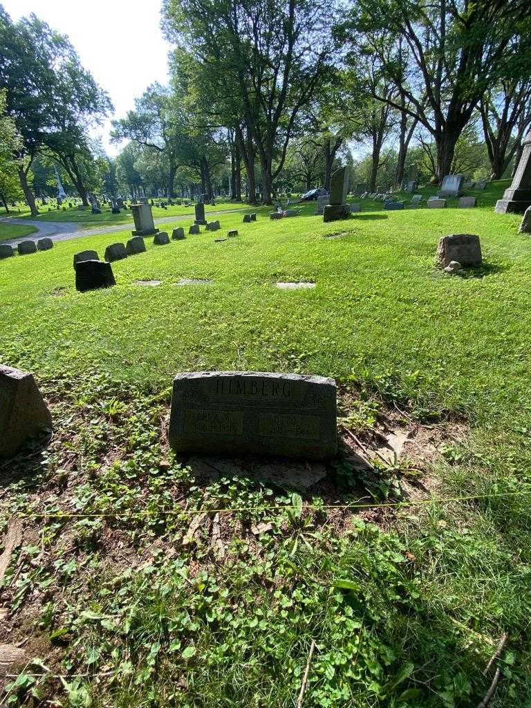 Otto F. Himberg's grave. Photo 1