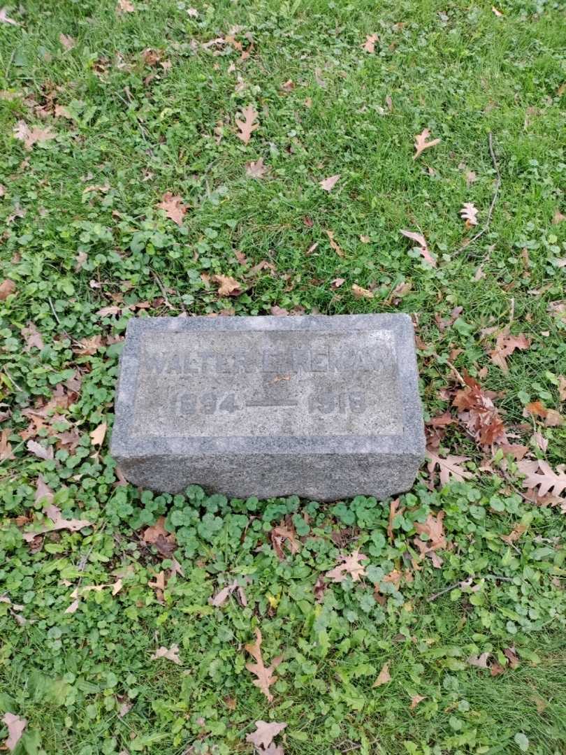 Walter E. Remaw's grave. Photo 2