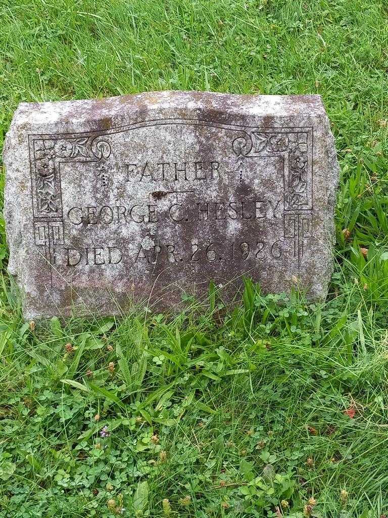 George C. Hesley's grave. Photo 3