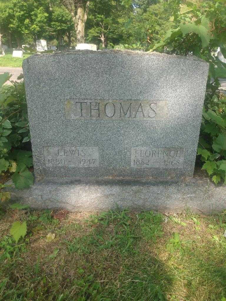 Florence Thomas's grave. Photo 3