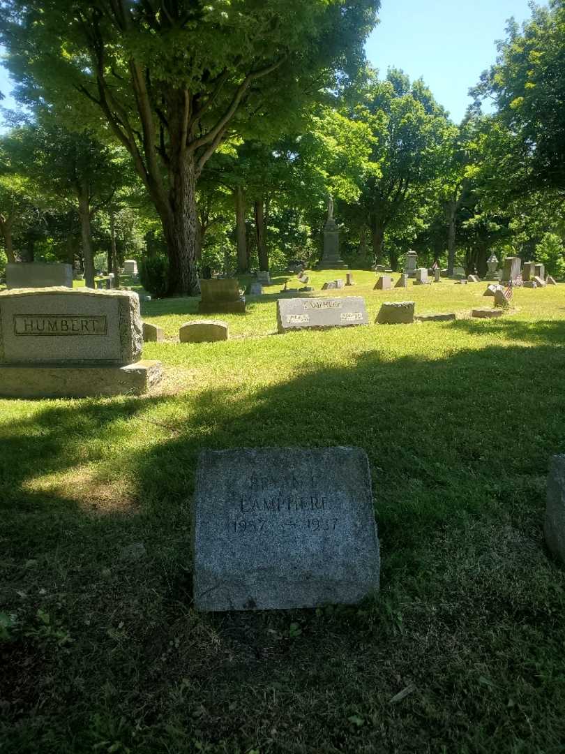 Bryan F. Lamphere's grave. Photo 1