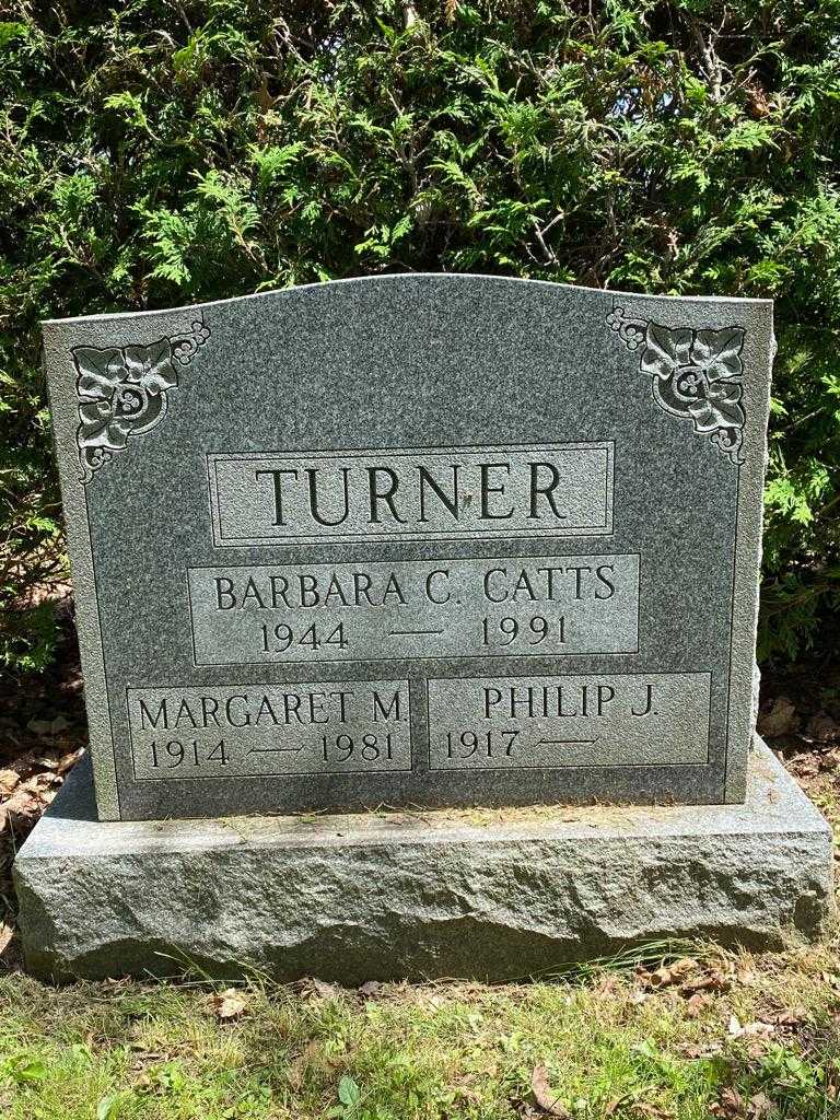 Margaret M. Turner's grave. Photo 3