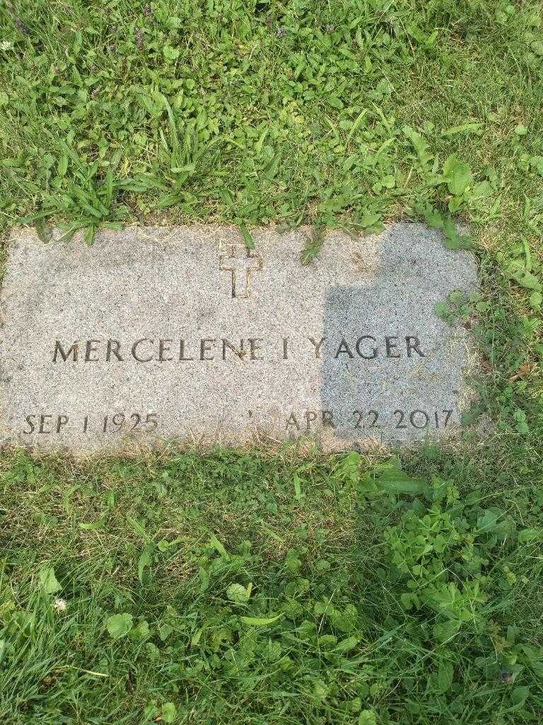 Mercelene I. Yager's grave. Photo 3