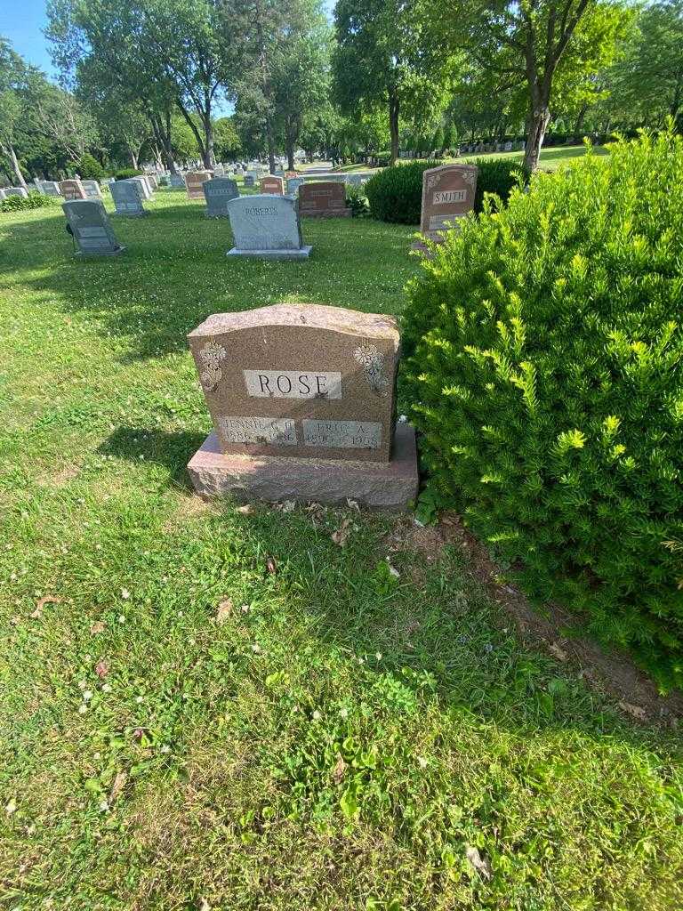 Eric A. Rose's grave. Photo 1