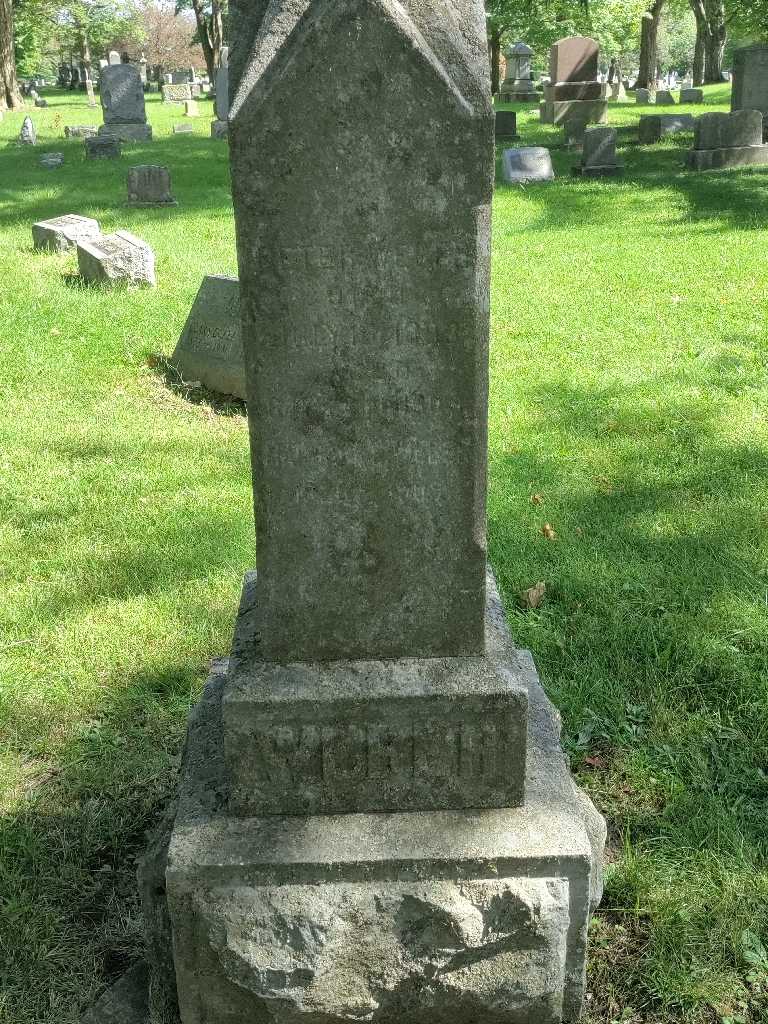Margaret Weber's grave. Photo 2