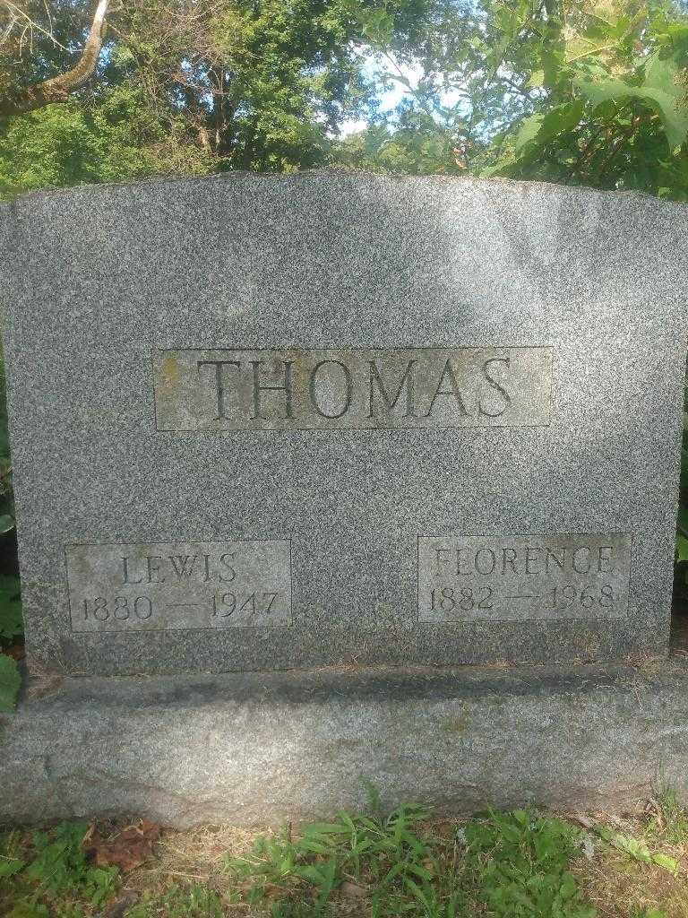 Florence Thomas's grave. Photo 1