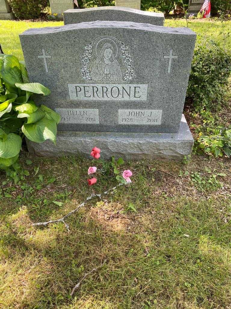 John Perrone's grave. Photo 2