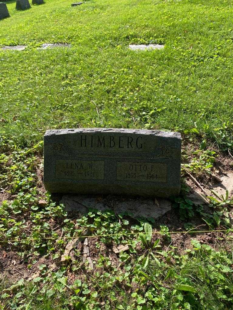 Lena W. Himberg's grave. Photo 2