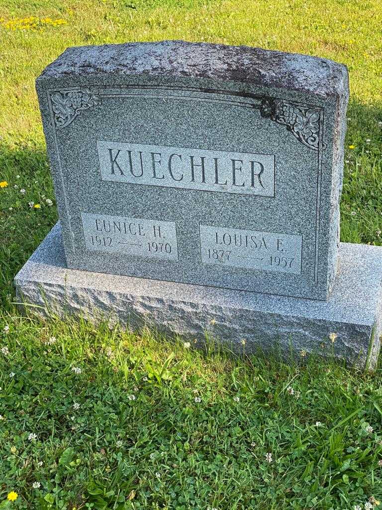 Eunice H. Kuechler's grave. Photo 3