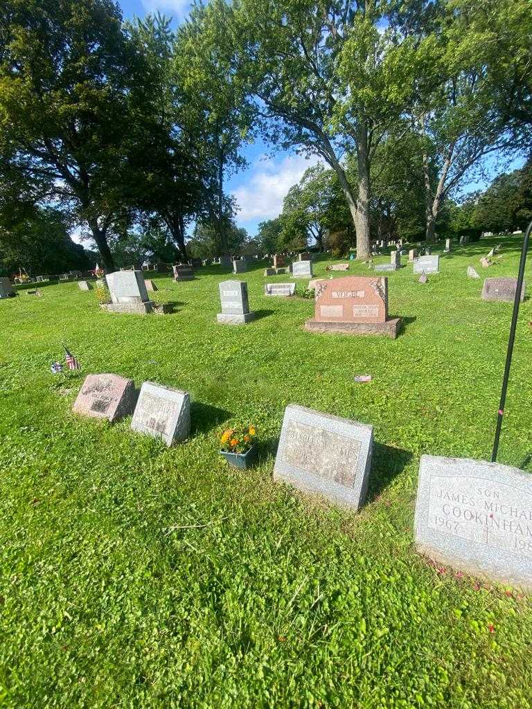 Charles W. James's grave. Photo 1