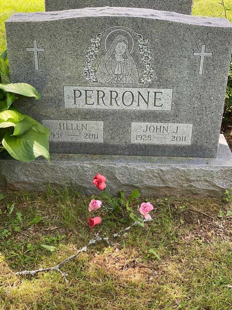 John Perrone's grave. Photo 3