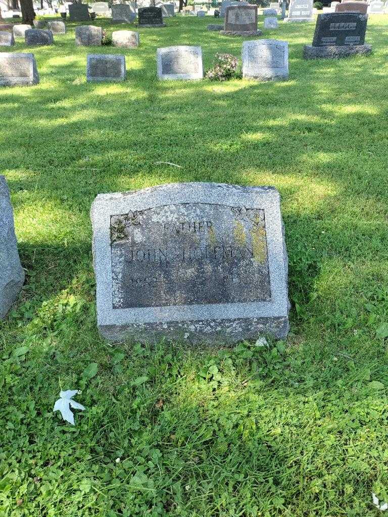 John Hoffman's grave. Photo 2