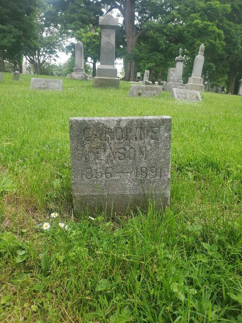 Caroline E. Eason's grave. Photo 3