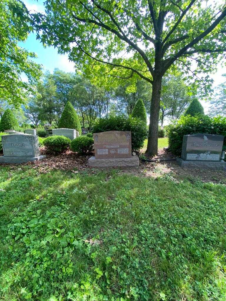 Paul E. Wanser's grave. Photo 1