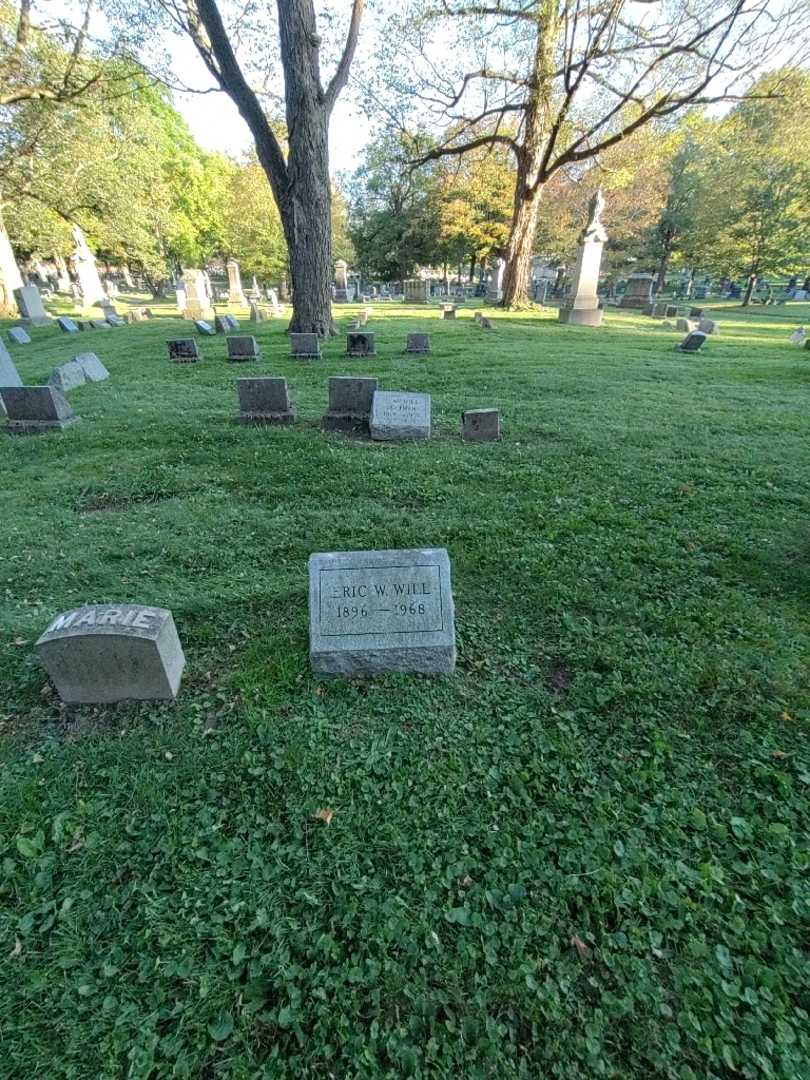 Eric W. Will's grave. Photo 1