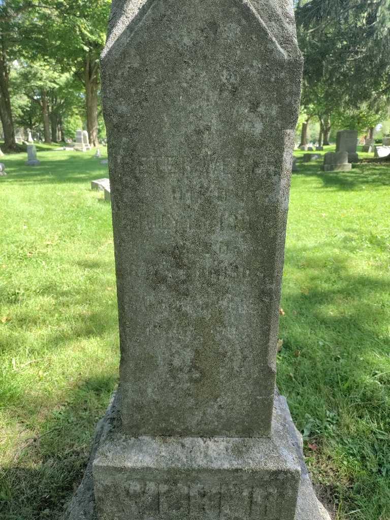 Margaret Weber's grave. Photo 3