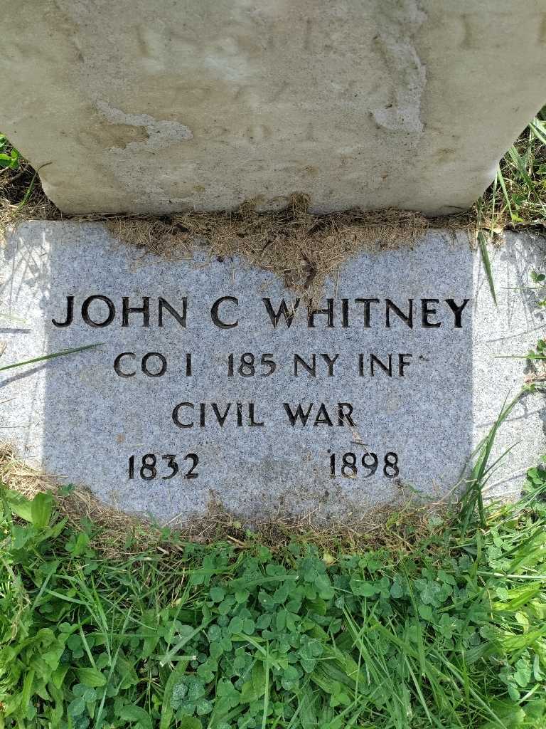 John C. Whitney's grave. Photo 4