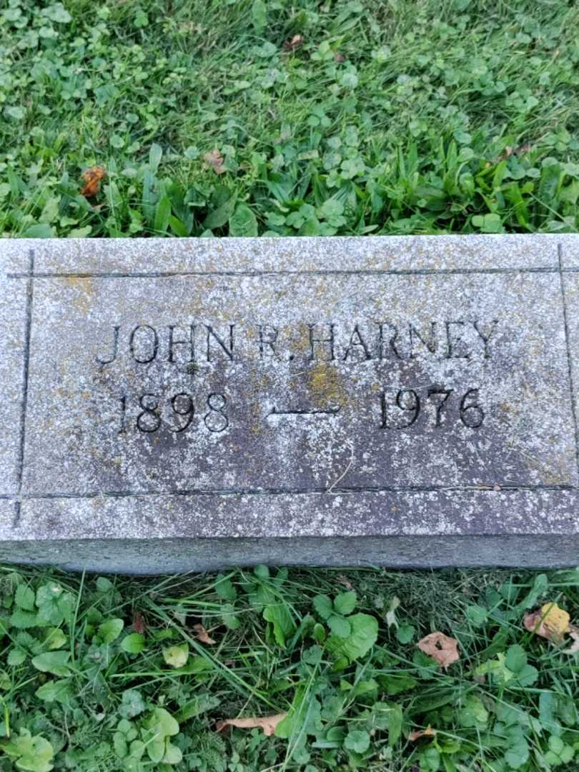 John R. Harney's grave. Photo 3